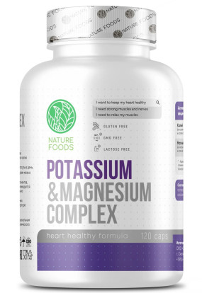 Potassium & Magnesium complex Калий (Potassium), Potassium & Magnesium complex - Potassium & Magnesium complex Калий (Potassium)